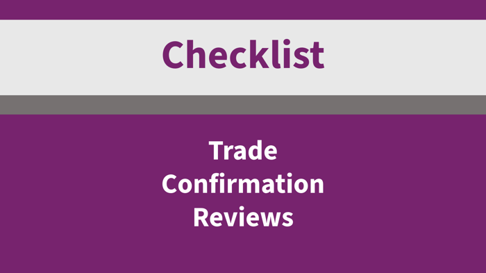 Trade Confirmation Reviews - Not Available for Purchase Online image