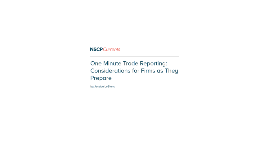 TRADEliance NSCP Article One Minute Trade Reporting MSRB G-14 FINRA TRACE 6730-Apr-19-2024-04-40-47-3475-PM